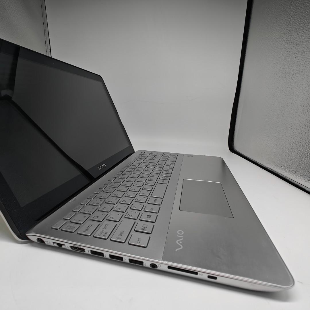 【VAIO】SVF 爆速i7 SSD512GB 12GB シルバー ノートPC