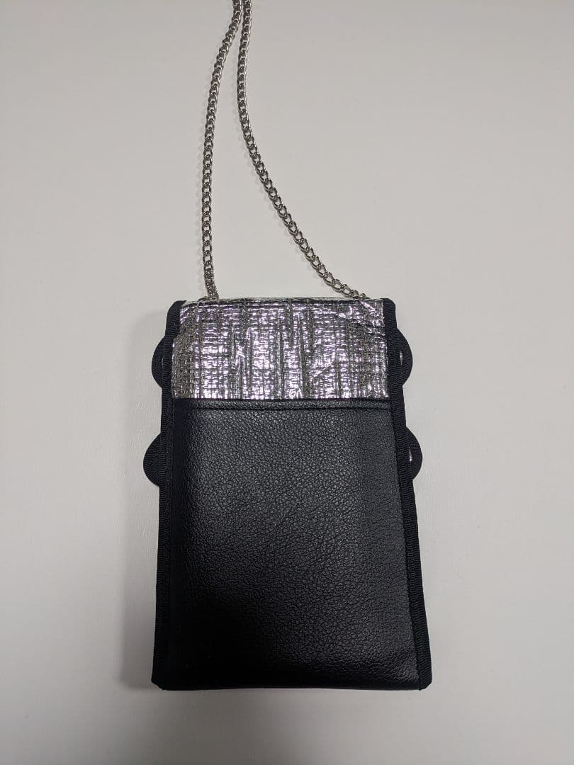 nori enomoto ノリエノモト シルバー スマホ ショルダーバッグ