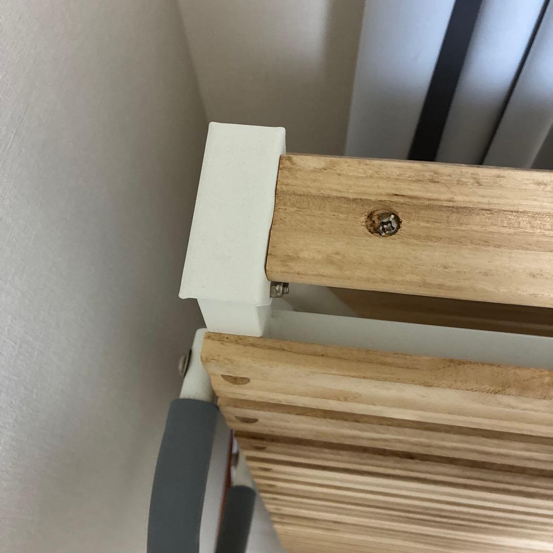 ニトリ　折りたたみ桐スノコベッド