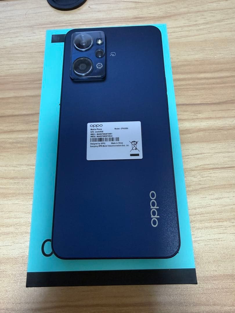 OPPO Reno 7A ブラック
