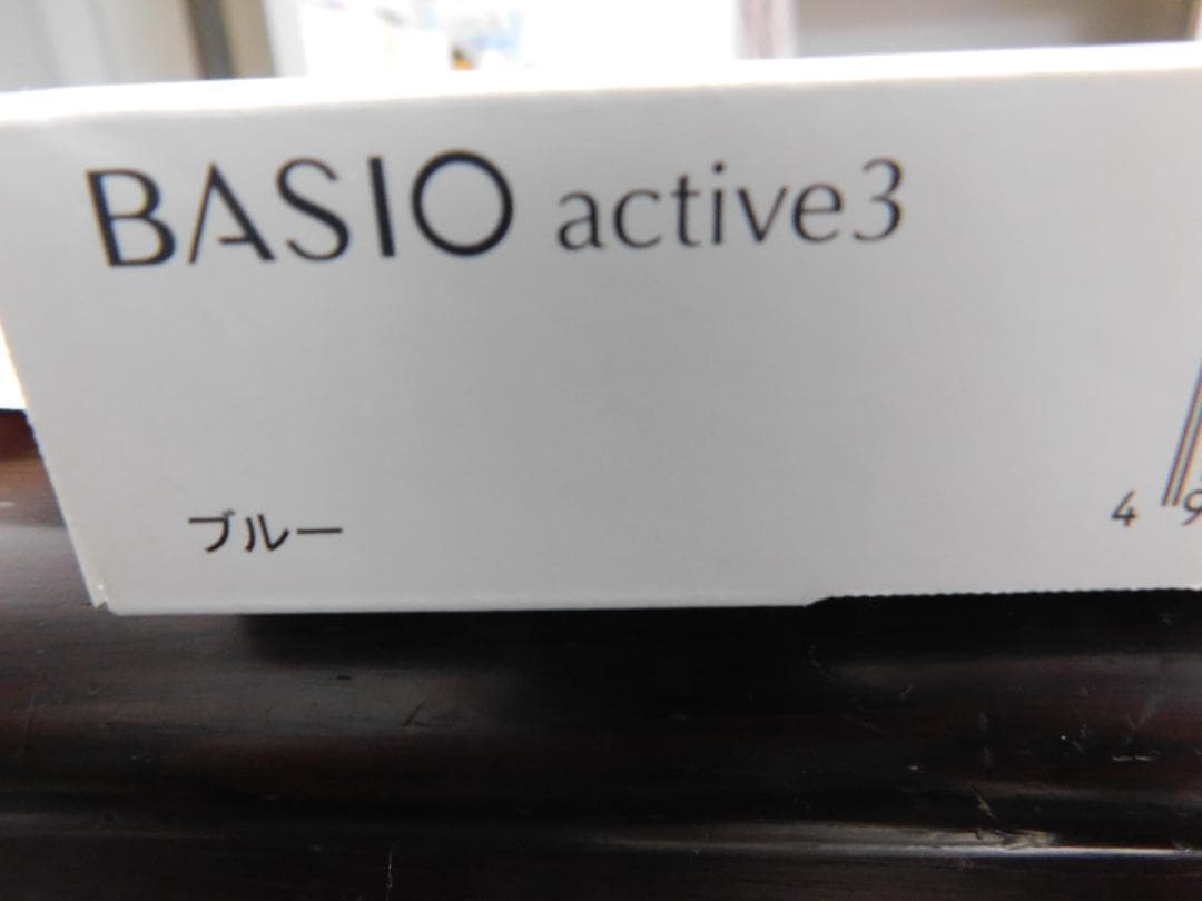 BASIO active3 青　本体　Android　新品に近い　SIMフリー