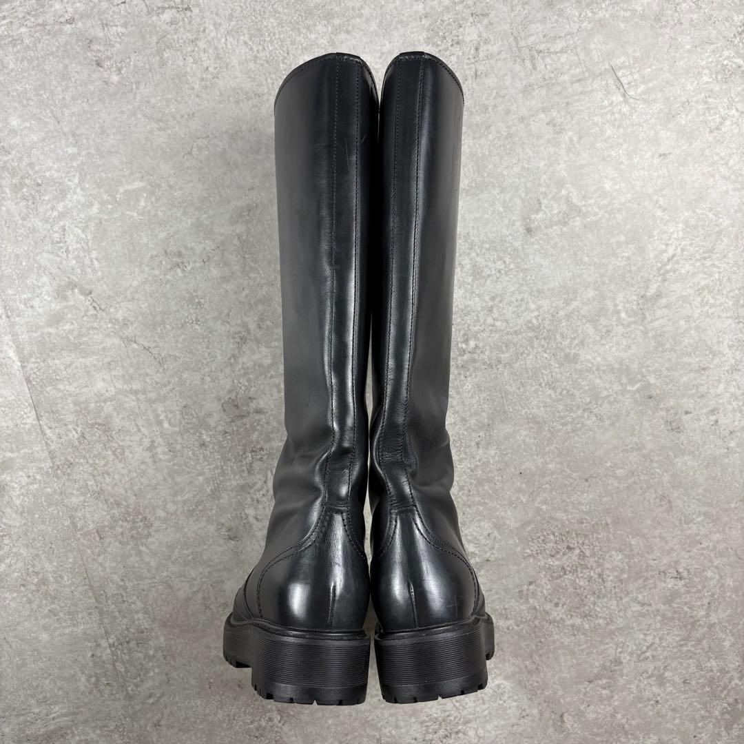 PRADASPORTS プラダスポーツ　レザー　ロングブーツ　39 ラグソール
