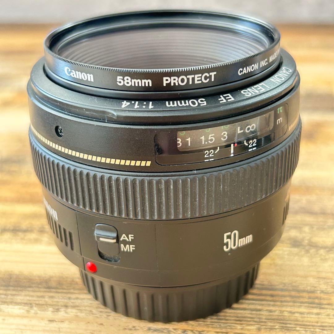本日限定値下げ【美品】Canon EF 50mm f/1.4 USM レンズ
