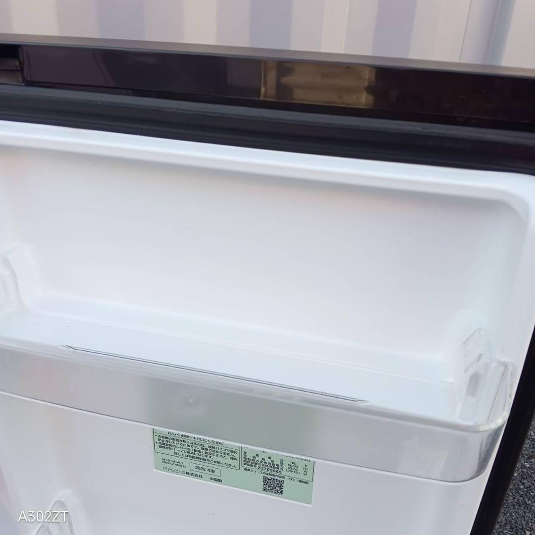 A411★2023年製★パナソニック　冷蔵庫　マットブラウン　自動霜取り