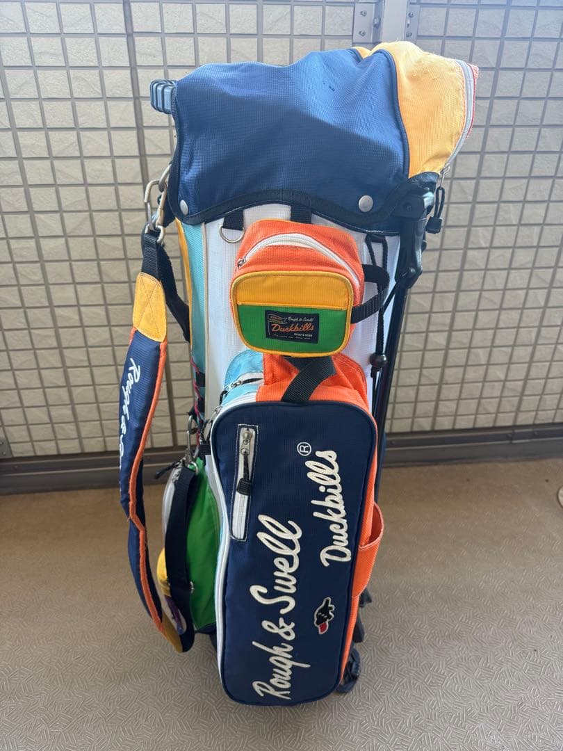 Rough & Swell キャディバッグ マルチカラー