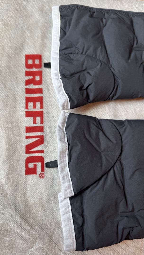 ブリーフィングレディースレッグウォーマーチャコール