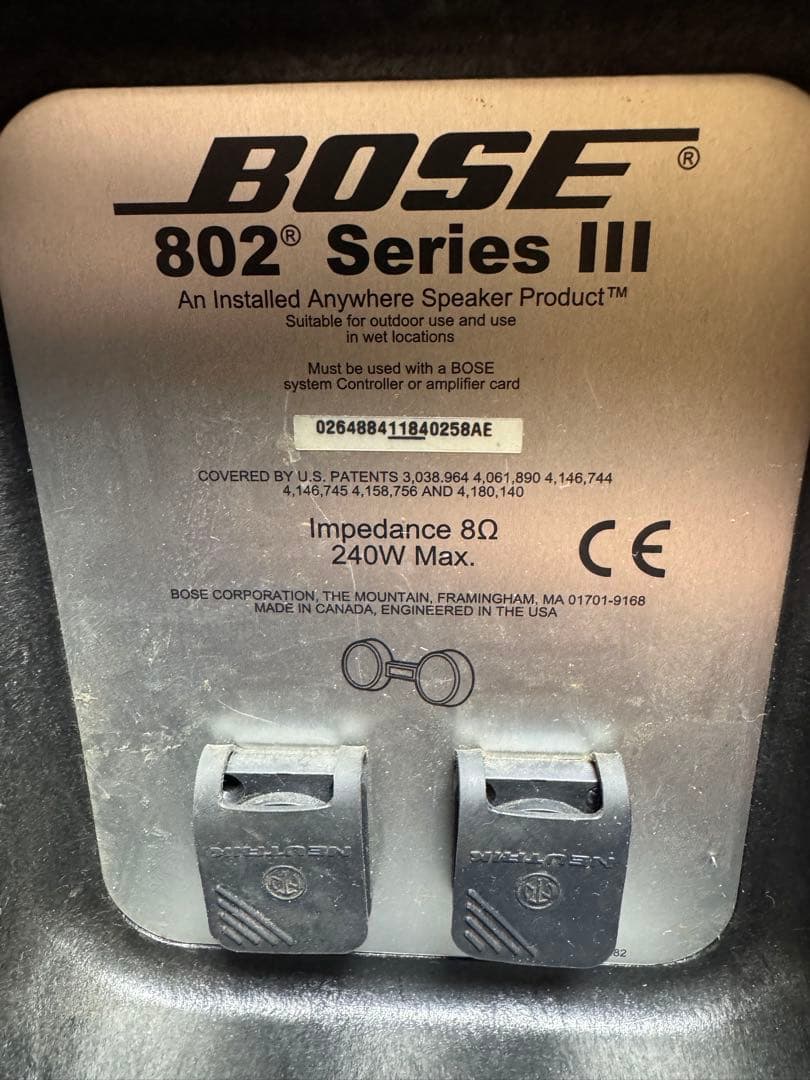 BOSE 802　Series Ⅲペア