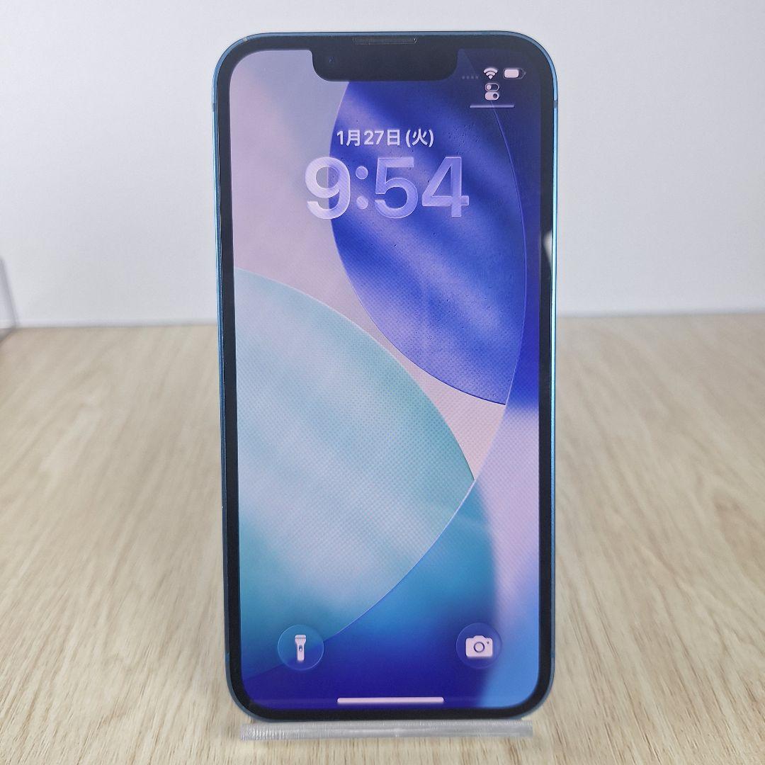 iPhone 13 mini 256GB ブルー SIMフリー バッテリー新品