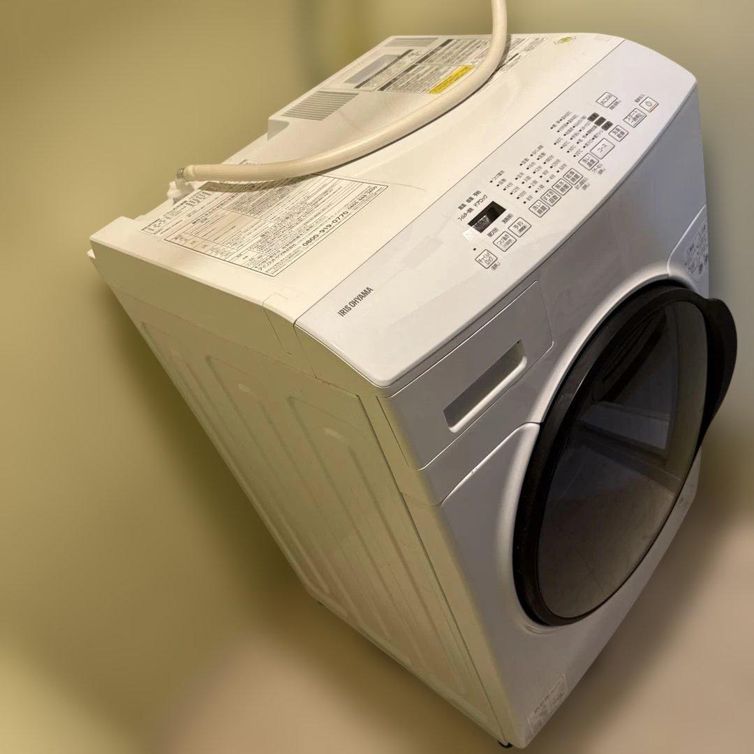美品　2021年製IRIS OHYAMA ドラム式洗濯機 CDK832