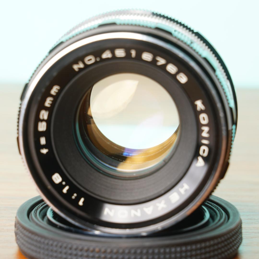 完動品◎コニカ AUTOREX 52mm F1.8 ハーフサイズ 64/63
