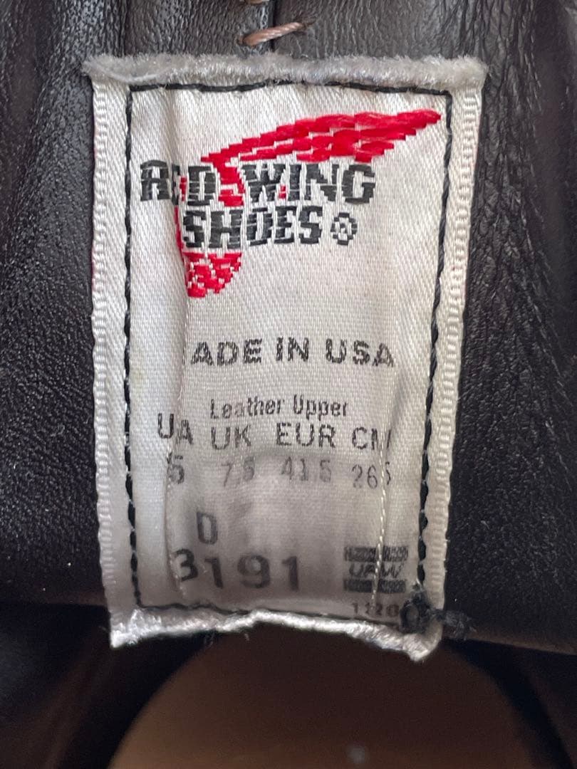 REDWING CLASSIC CHELSEA 3191 ブラウン26.5cm