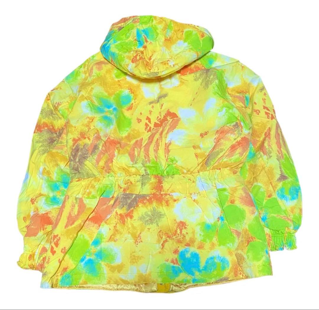 ellesse エレッセ　花柄フード付き　スノボウェア　スキージャケット