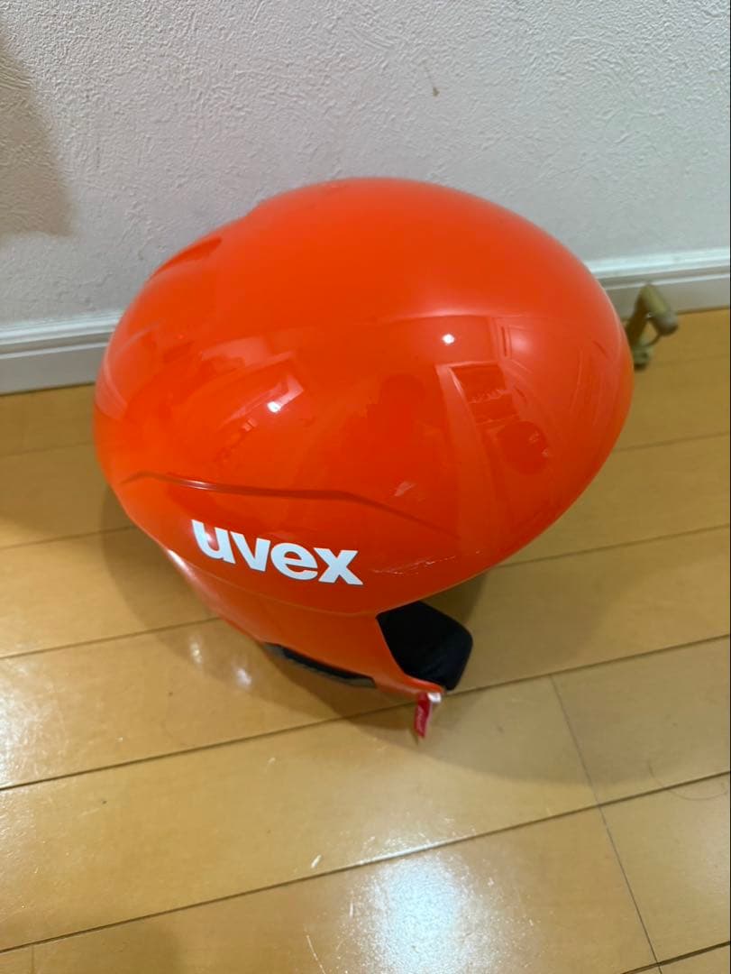 UVEX FIS認証　56~57㎝ 情熱のオレンジ色
