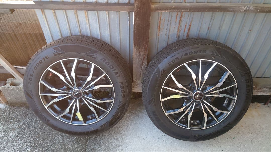 ウェッズ レオニス 16in 6.5J+40 PCD114.3 4本 プリウスα