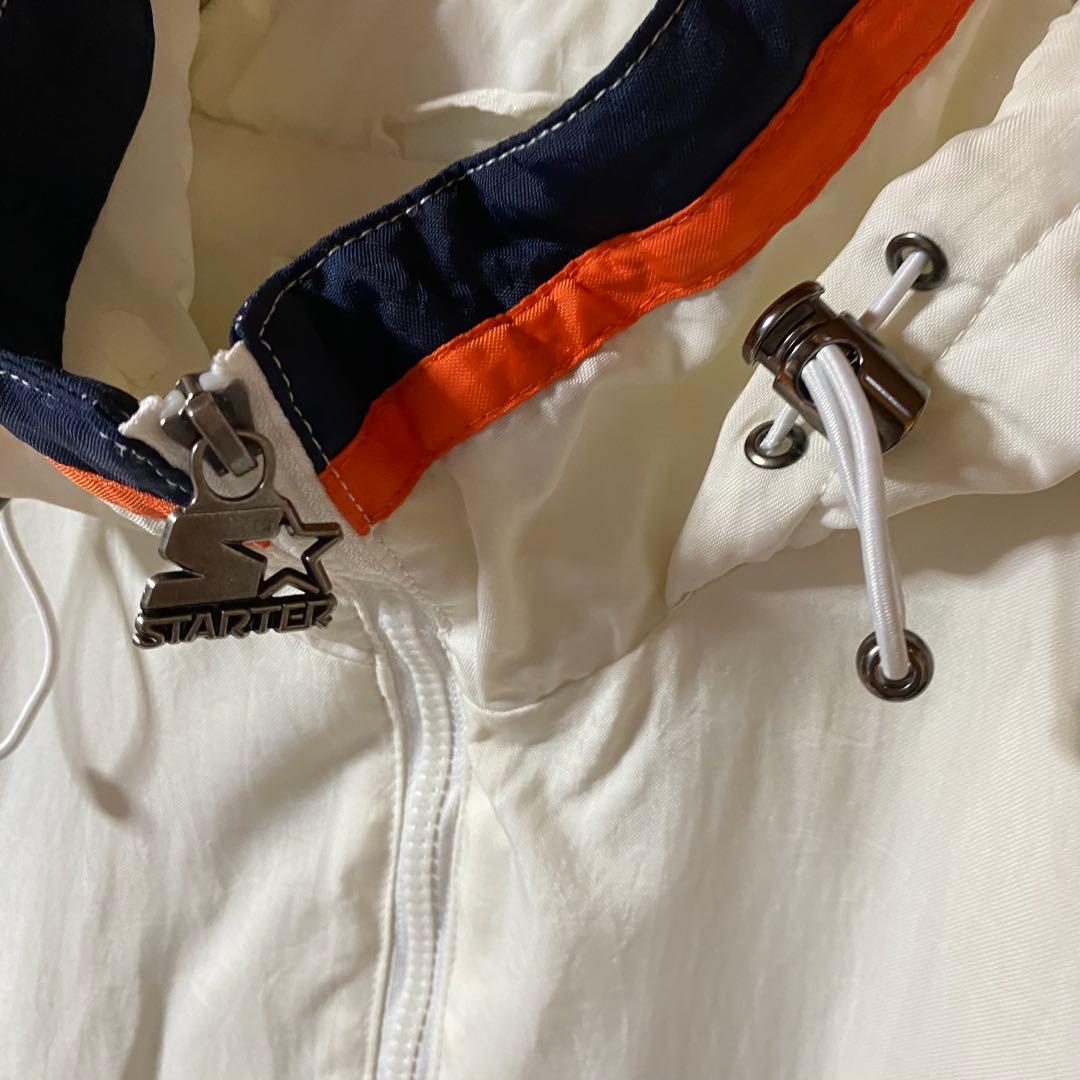 NFL シカゴベアーズ　ハーフジップ中綿フーディスタジャン