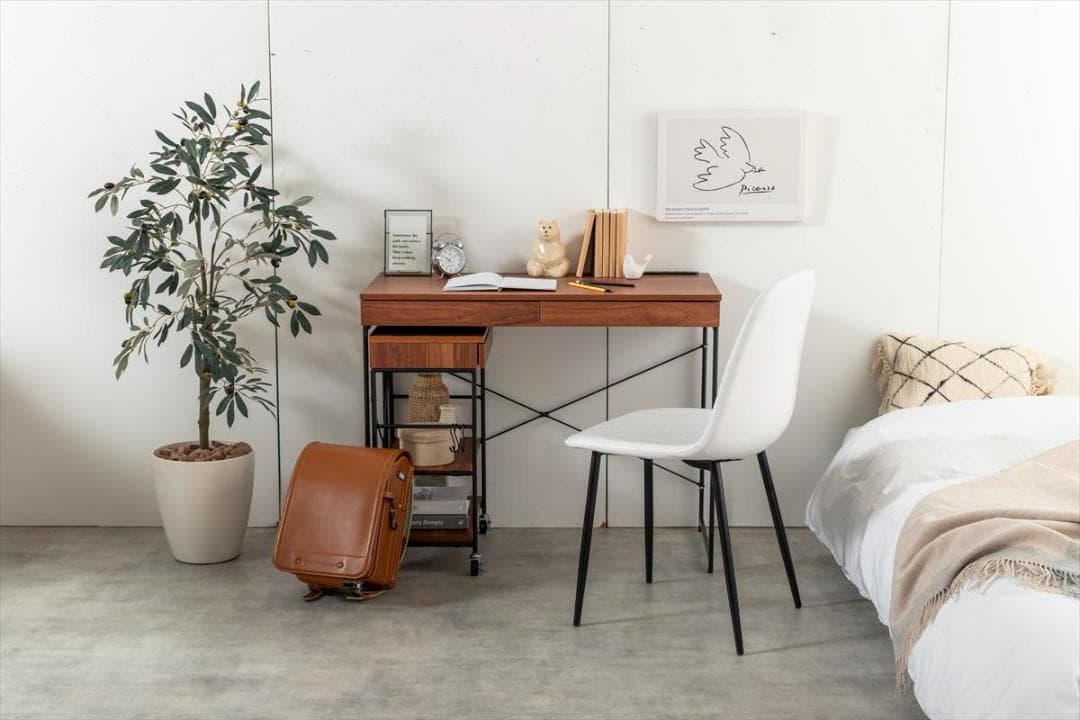 【送料無料】【2点セット】幅90cm デスク&ラックセット 机 収納 コンセント