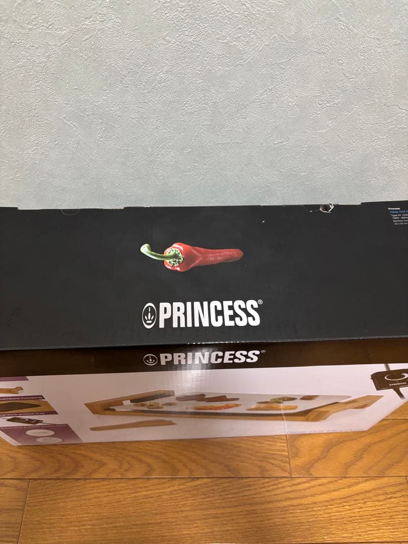 新品未使用プリンセス テーブルグリル ミニピュア　ホットプレート