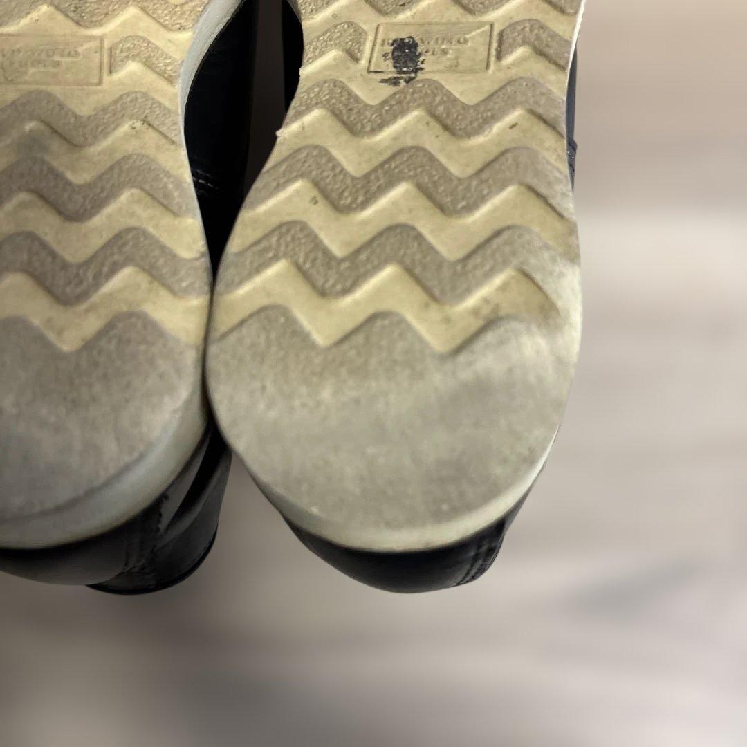 RED WING 黒 レザー ワークブーツ