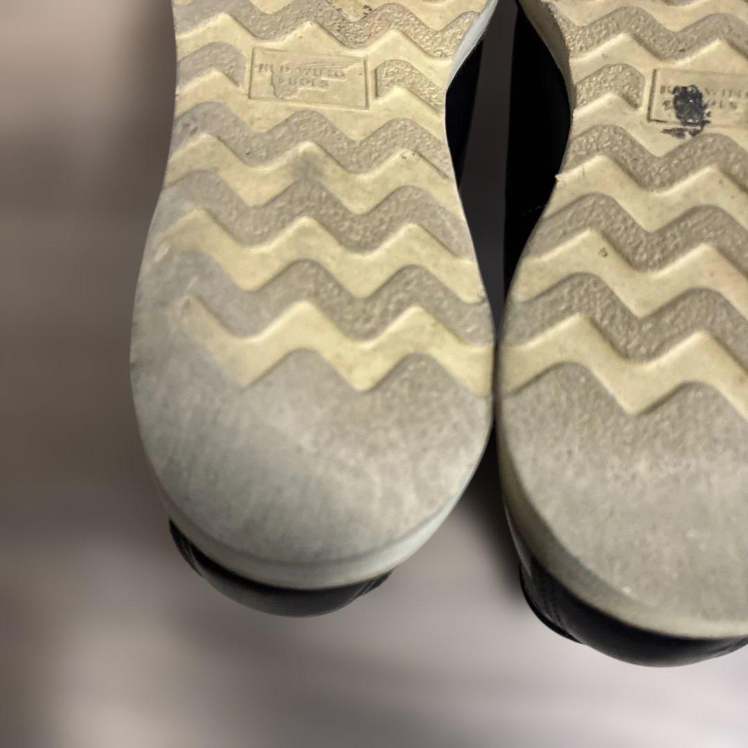 RED WING 黒 レザー ワークブーツ