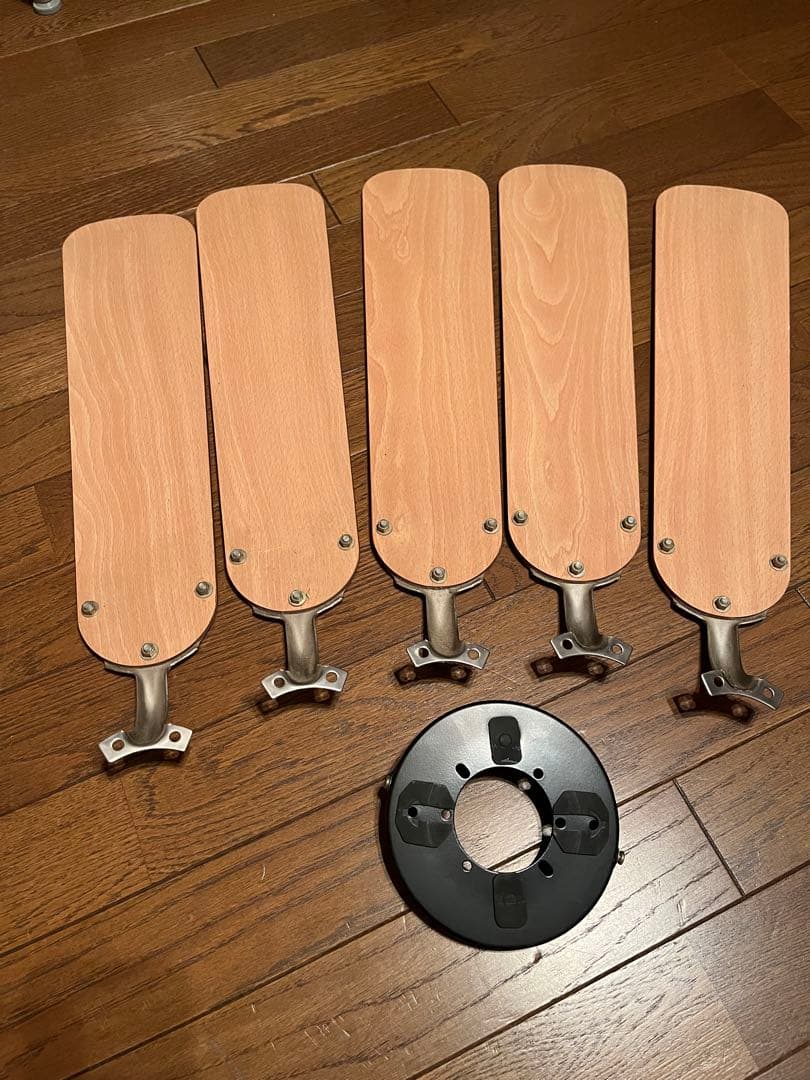 木目調シーリングファン オーデリック