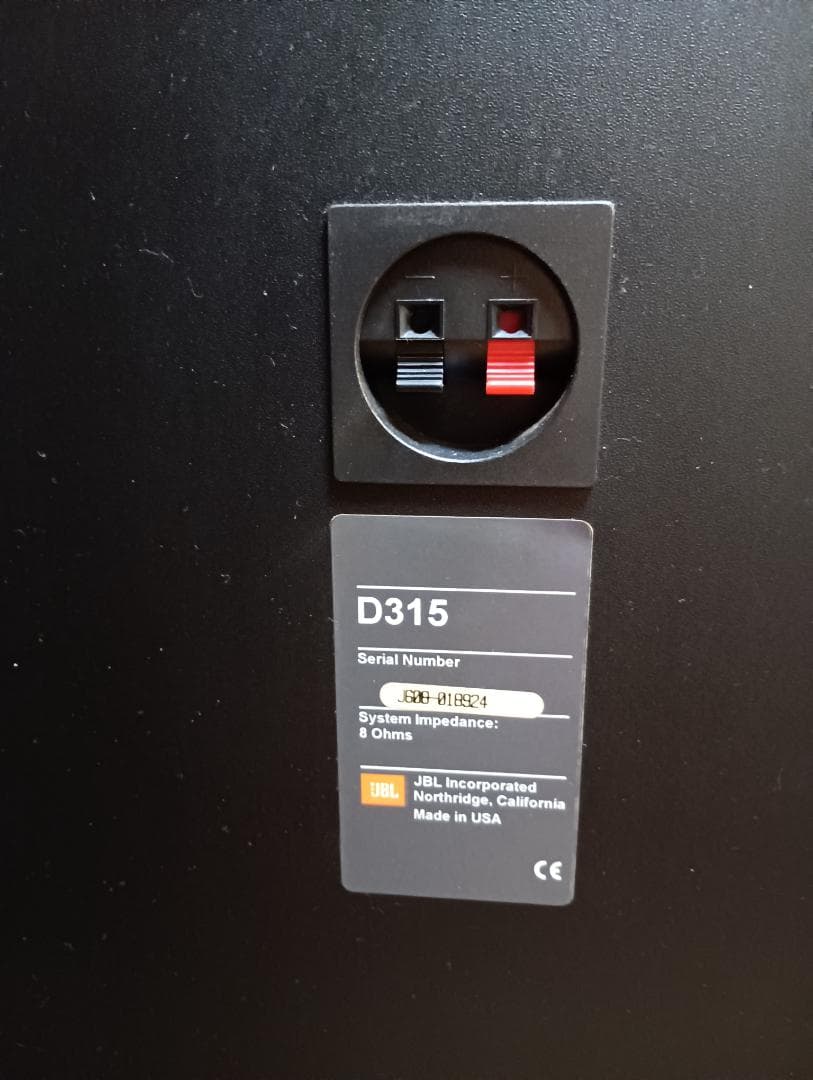 JBLスピーカー　D315（ウーハーサイズ　38㎝）