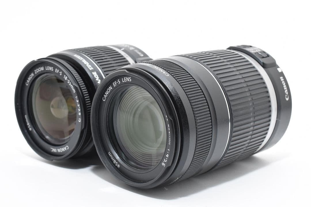 ショット数少✨超美品✨Canon EOS KissX5✨ダブルレンズ 手ブレ補正