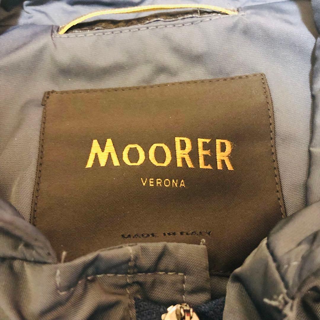 MOORER ムーレー ナイロンジャケット 52サイズ ZED-KM グレー