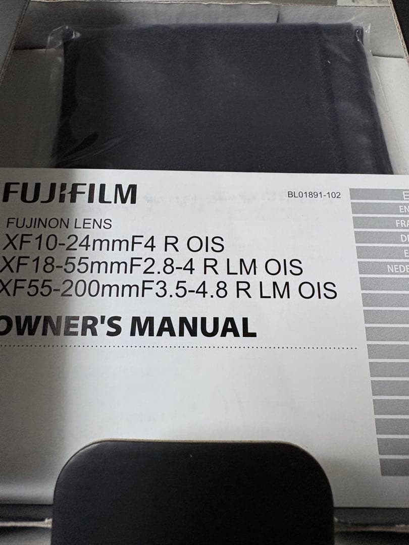 Fujinon XF10-24mmF4 R OIS ズームレンズ
