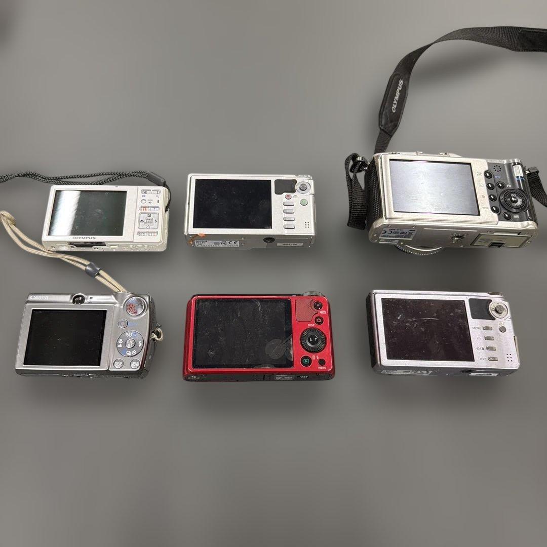 デジカメまとめて　6点　コンパクトデジタルカメラ