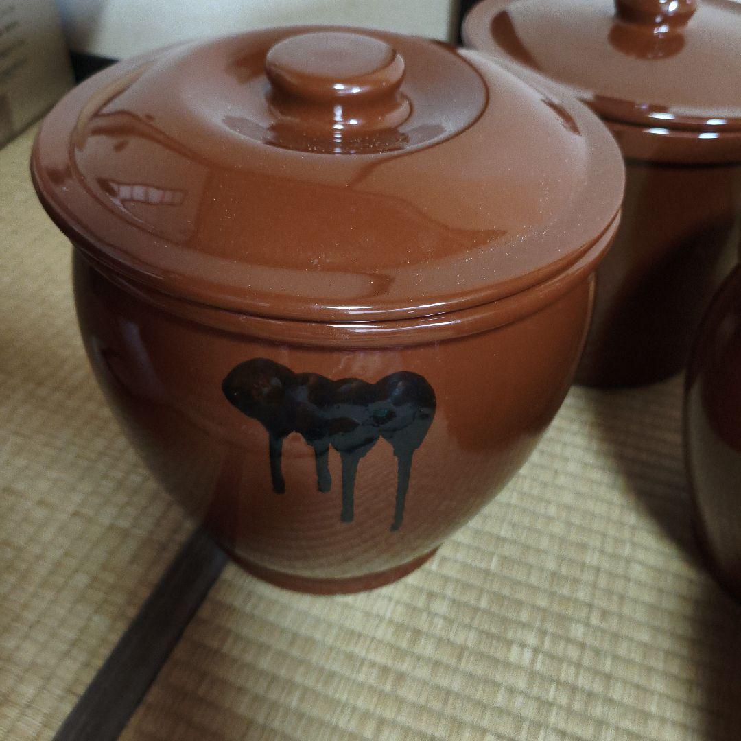 常滑焼 久松窯 甕 壺蓋付　2号、3号、4号、5号、8号 セット販売