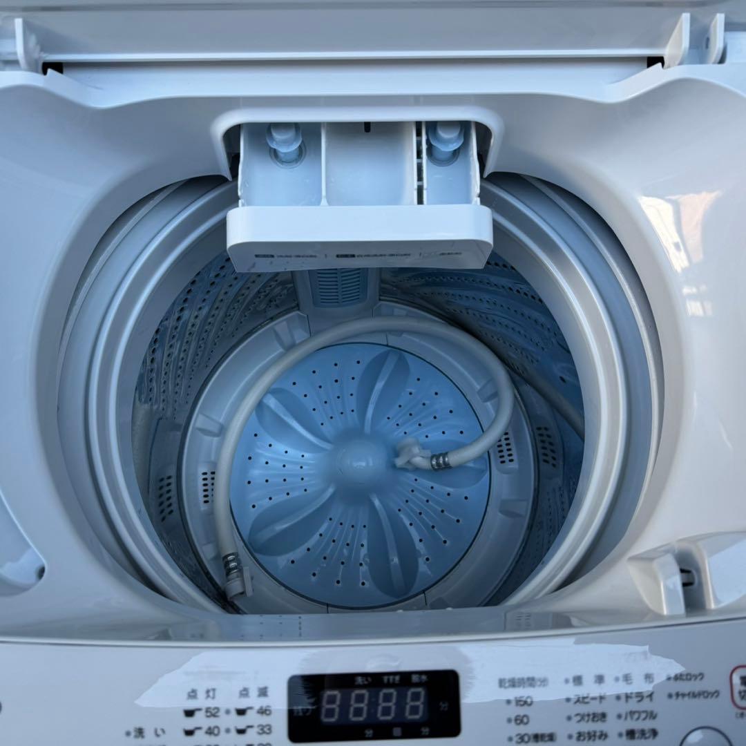 207⭐️2024年製美品★ヤマダ電機　洗濯機　7KG ガラス　インバーター