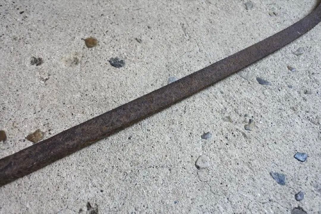 鉄製　うなぎ取り　うなぎ掻き　アンティーク　オブジェ　古民芸　骨董