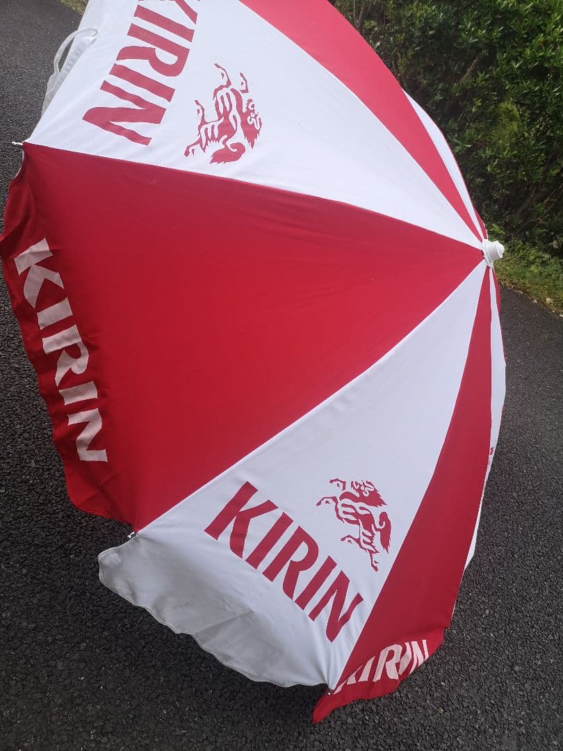 【希少！非売品】キリンビールビーチパラソル　送料込み！