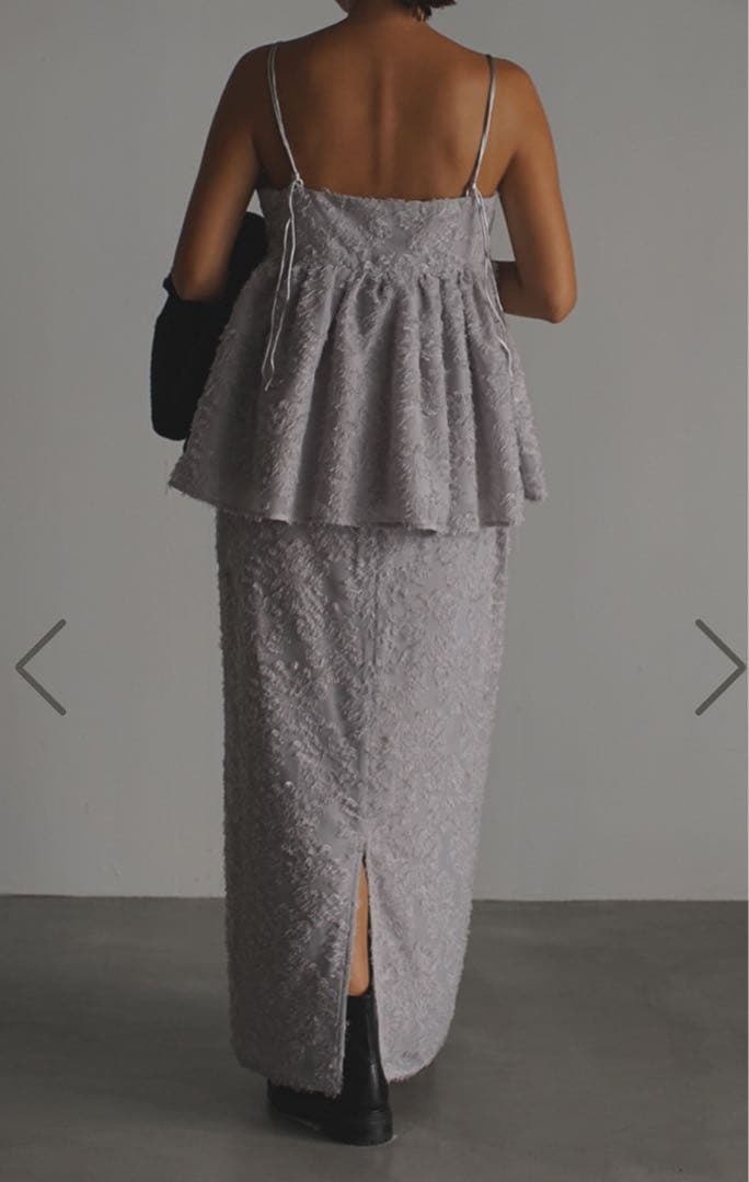 【削除間近！】シャギージャガード　キャミソール