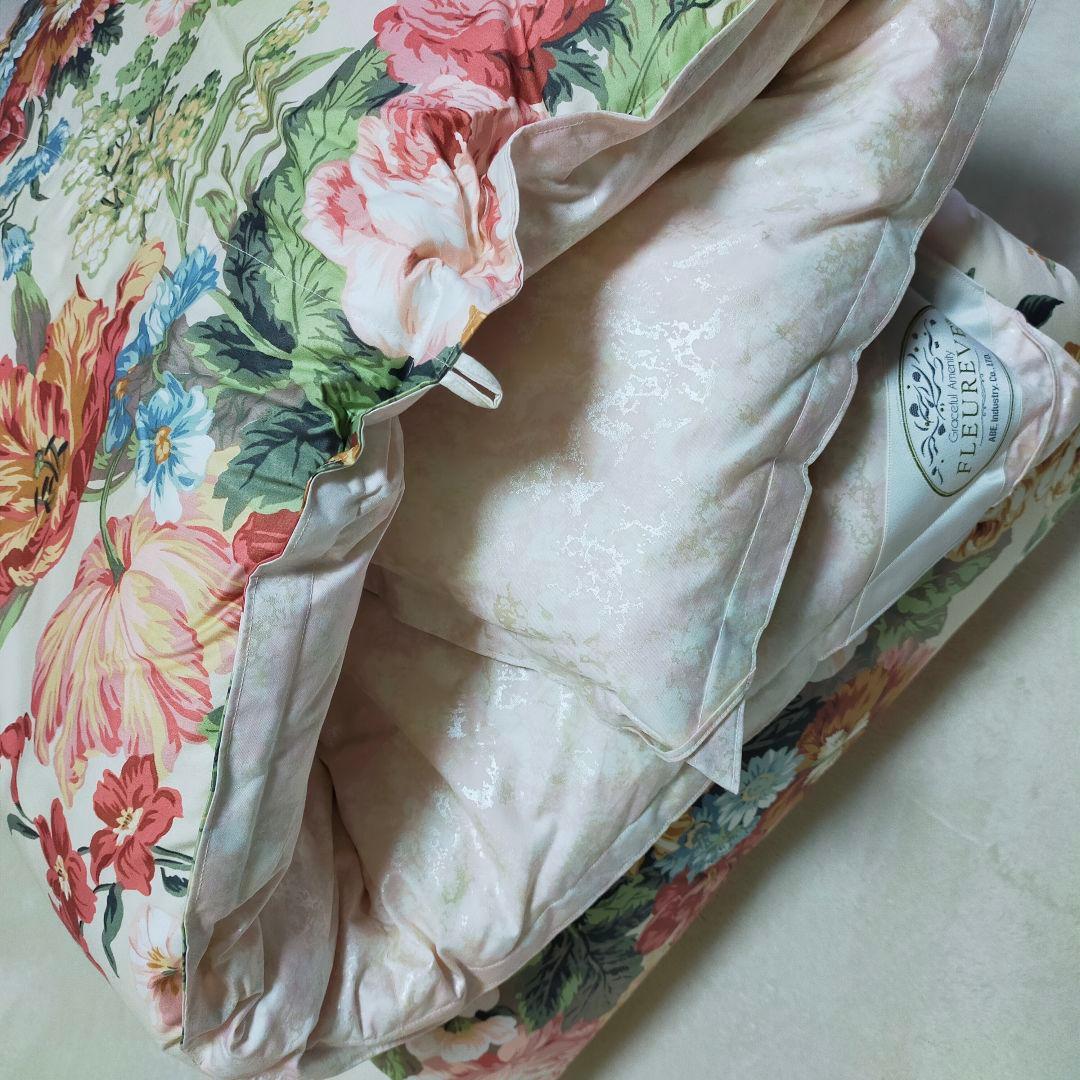 未使用品　ハンガリー産グース1.5kg　高級羽毛布団　ダウン95%