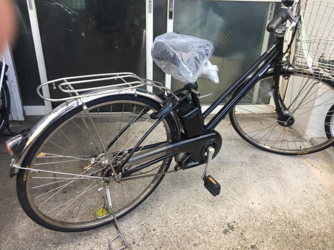 地域限定送料無料　ティモ　16AH　内装5段変速　黒　神戸市　電動自転車