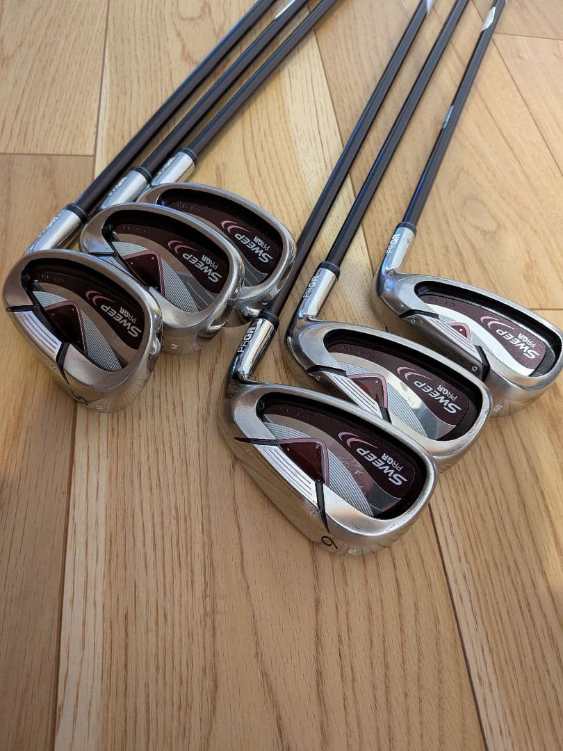 PRGR レディース　Sweep CT-13 アイアンセット 6本 プロギア