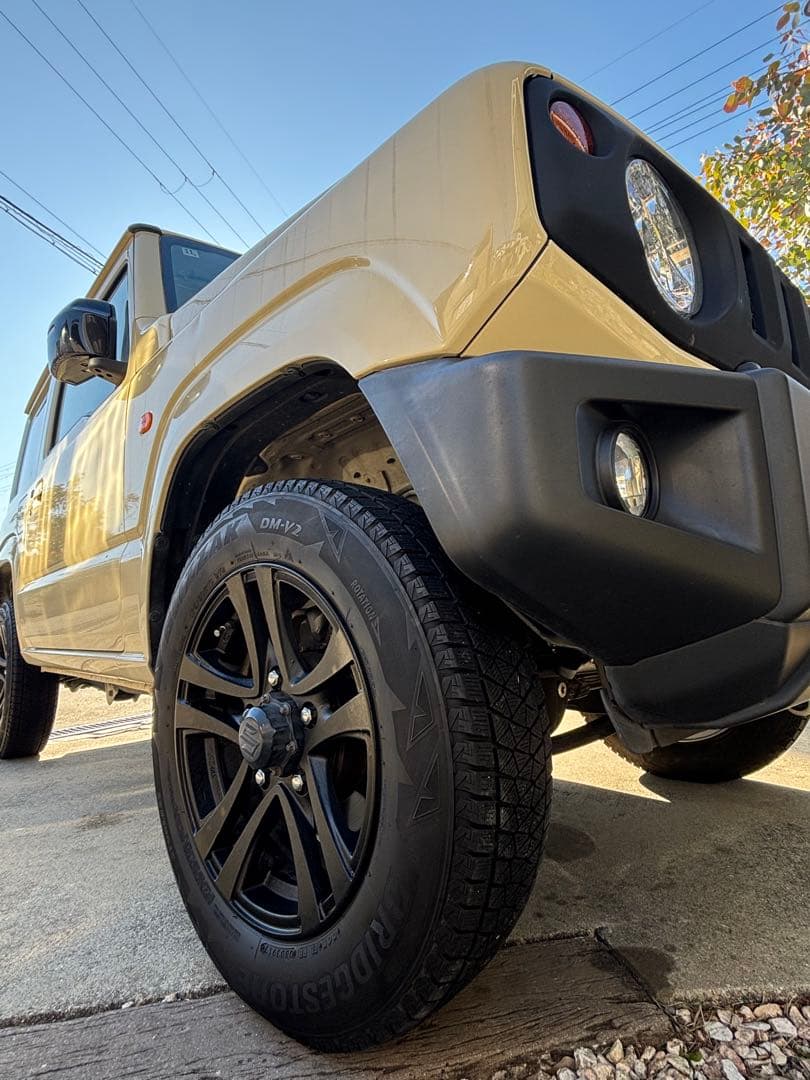 ブリザックDM-V2 ジムニー スタッドレスタイヤホイールブリヂストン16インチ