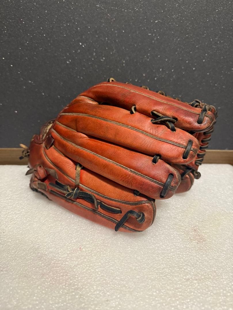 ★美品★ ミズノ グローバルエリート 硬式外野手 革質◎ 良型 左 サウスポー