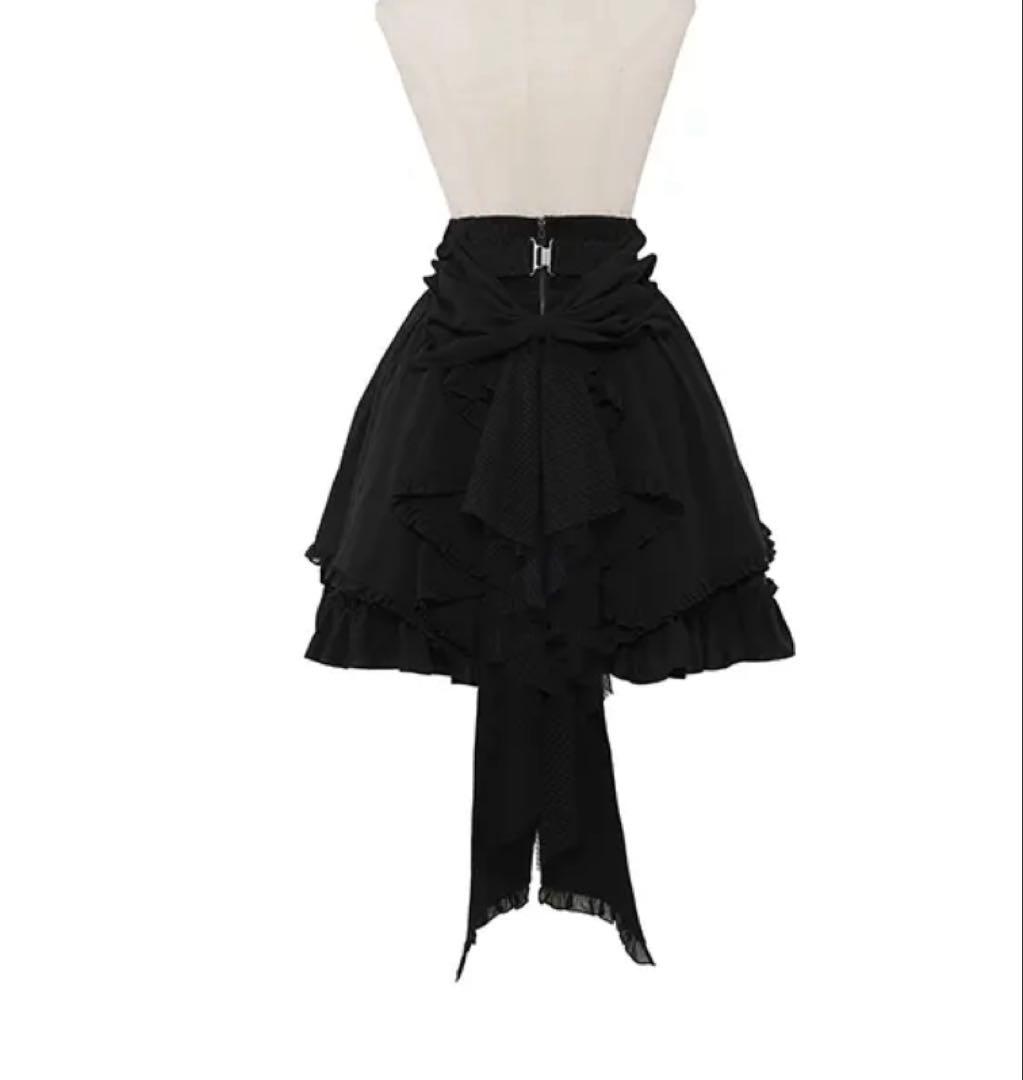 【新品未使用】星箱Works 晩課のドレス スカート 黒