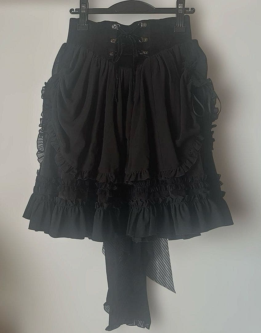 【新品未使用】星箱Works 晩課のドレス スカート 黒