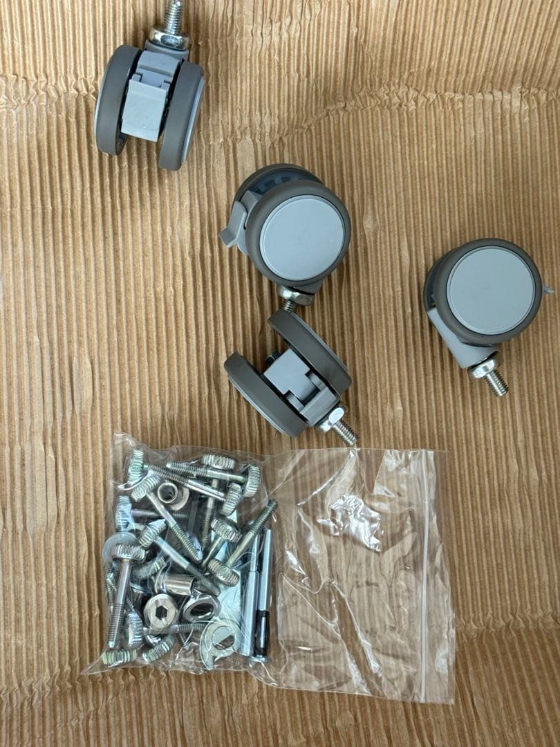 【美品】無印良品 ベビーベッド　【オーク材】