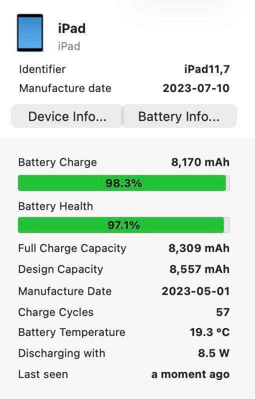 美品 iPad 第8世代 Cellular シルバー 32GB A2429