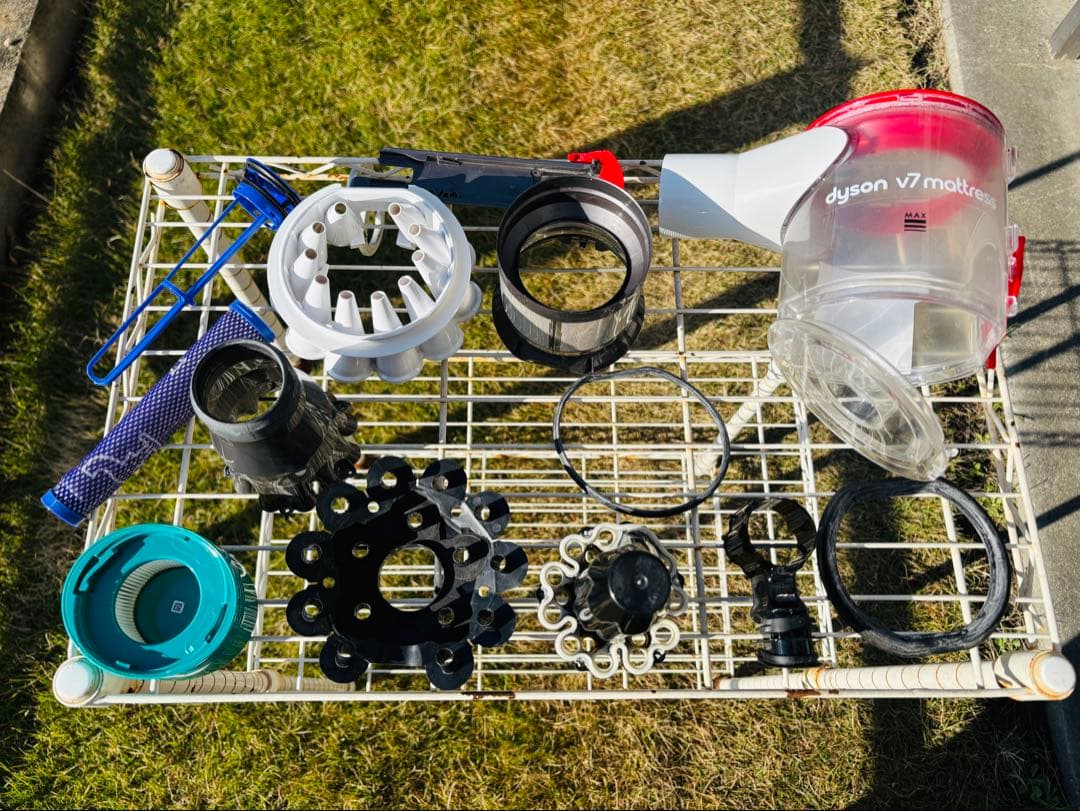 【美品】ダイソン v7 マキタバッテリー仕様 付属品3点付