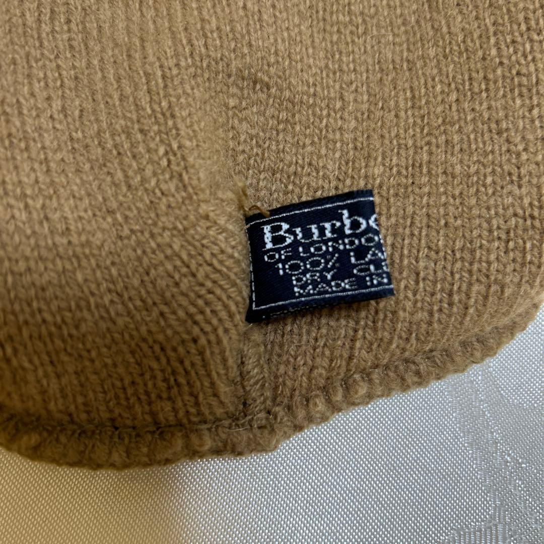 バーバリーキッズジュニア　マフラー、ニットキャップ 、手袋 3点セット　キャメル