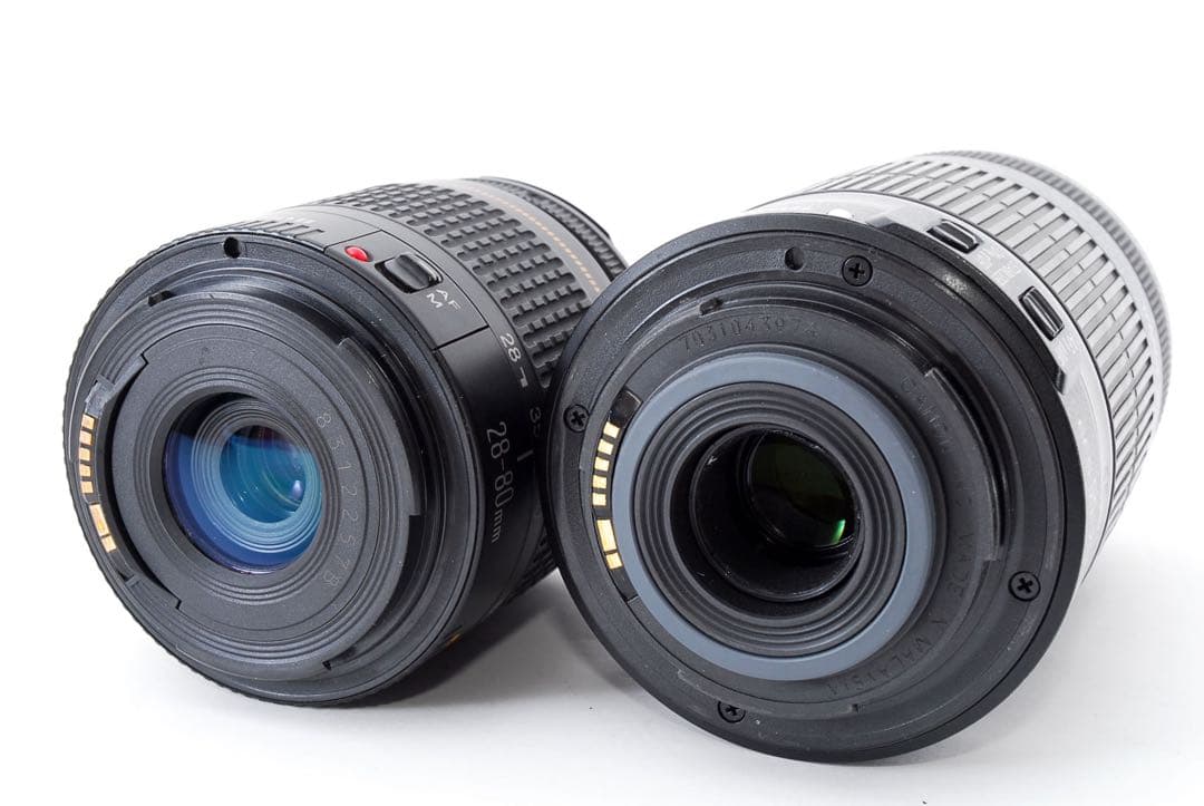 Wi-Fi/保証/canon kiss x 9i 標準&望遠ダブルレンズセット