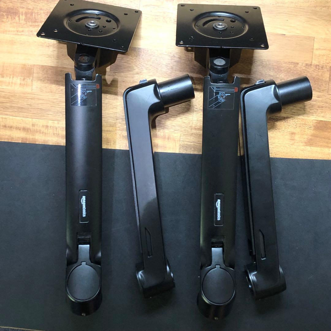 エルゴトロン OEM Amazon Basics デュアルモニターアーム