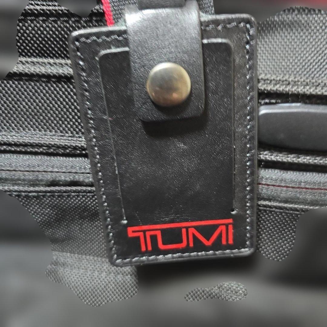 TUMI トゥミ コンパニオントート バッグ223119DR4 ブラック レッド