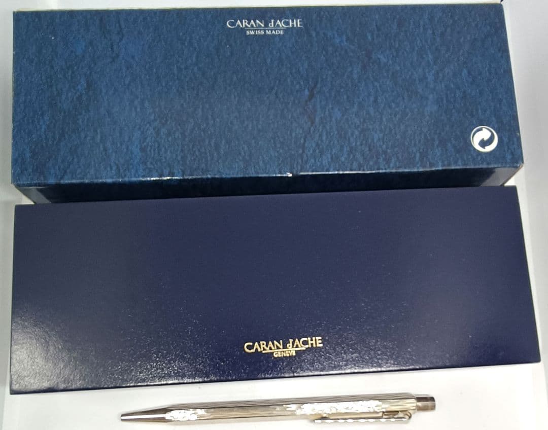 カランダッシュ エクリドール ベネシアン ボールペン シルバー 銀色 旧型 廃番