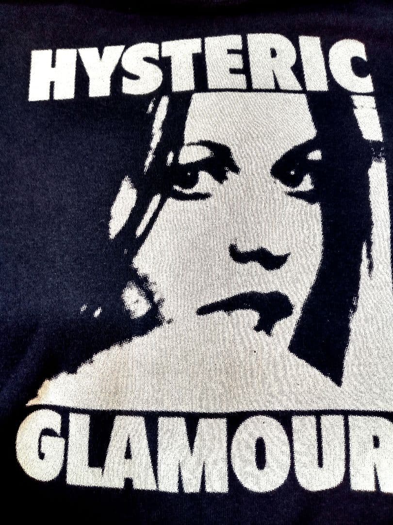 ヒステリックグラマー　スエット　トレーナー　90s　ビンテージ　ブラック　y2k